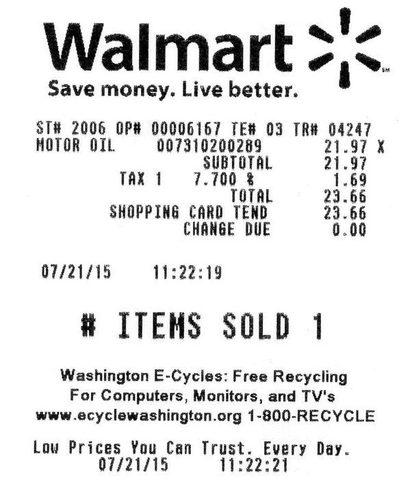 Receipt Entry Automation